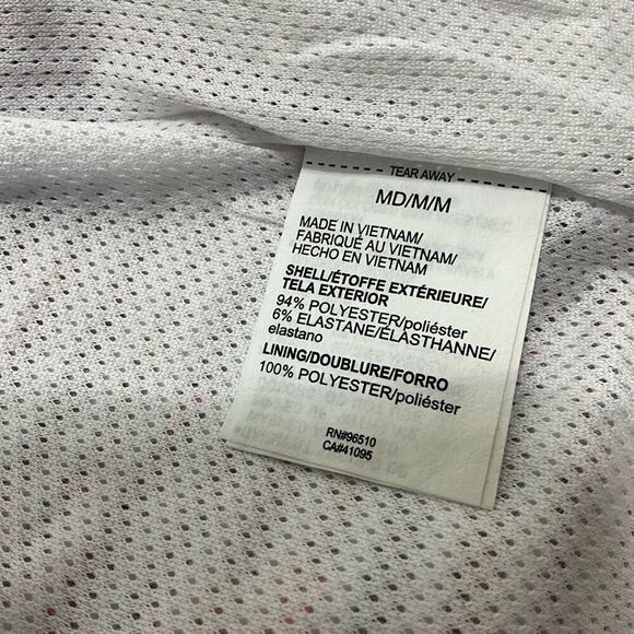 UNDER ARMOUR Loose Coupe Suelto Multi Colored Striped Jacket - Picture 6 of 6